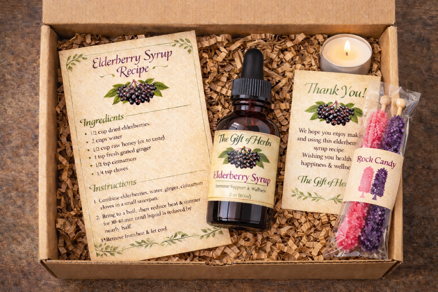 Homemade Elderberry Syrup