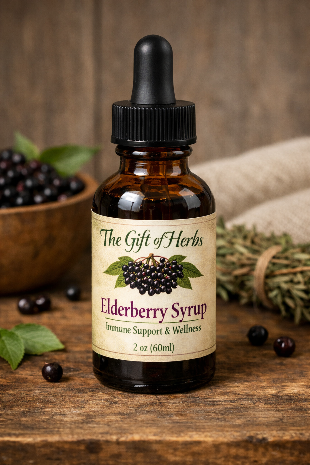 Homemade Elderberry Syrup